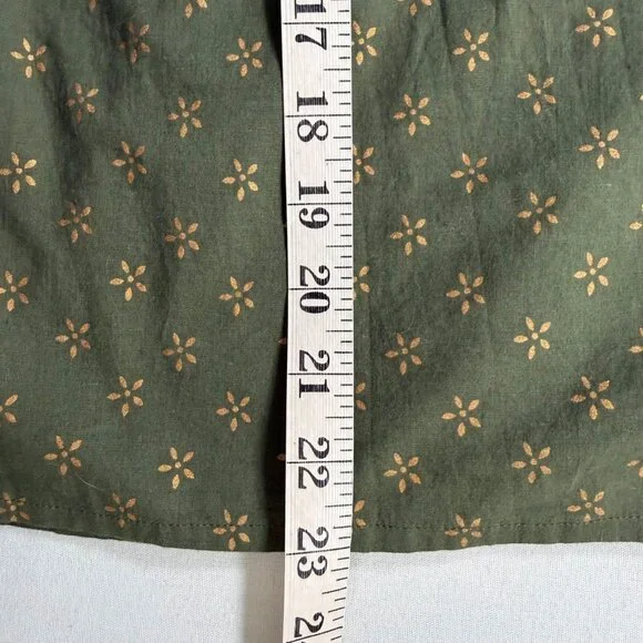 The GREAT. The Westerner Top in Army with Gold Stamp Vanity Size 0 = US X-Small - Picture 11 of 12